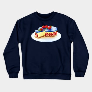 Sailor Uranus Themed Cheesecake Crewneck Sweatshirt